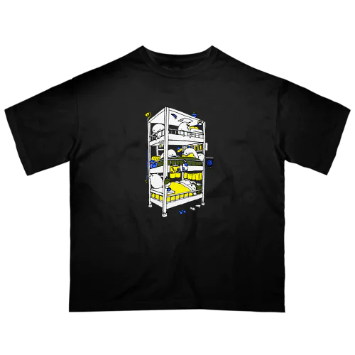 とり・とまる オーバーサイズTシャツ