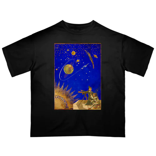 「天体観測展・月世界旅行」 Oversized T-Shirt