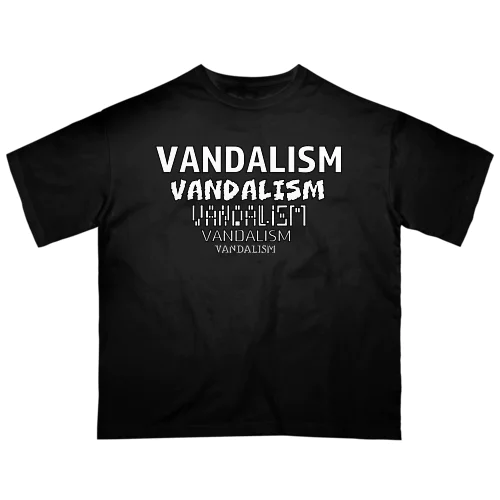 VANDALISM Oversized T-Shirt