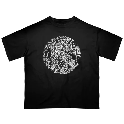 夜の奄美の森 Oversized T-Shirt