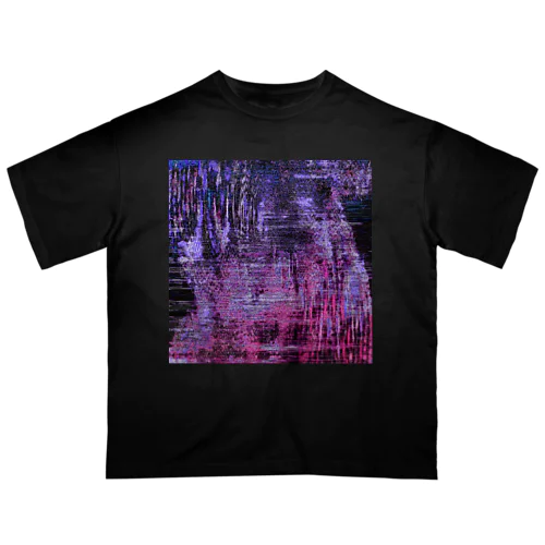 Purple オーバーサイズTシャツ