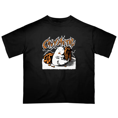 CAVYMETAL オーバーサイズTシャツ