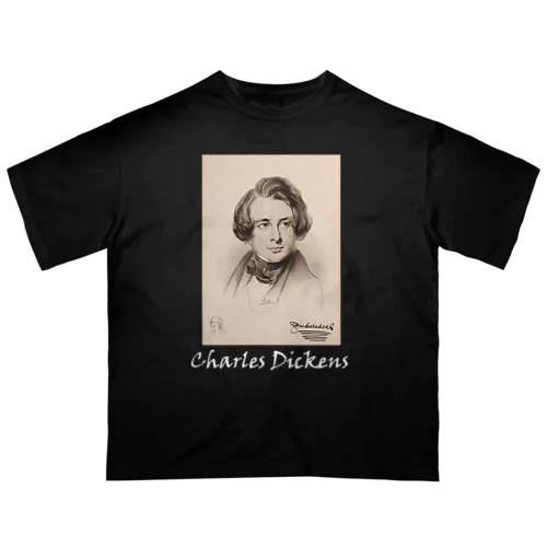 チャールズ・ディケンズ1842_Tシャツ、パーカー Oversized T-Shirt