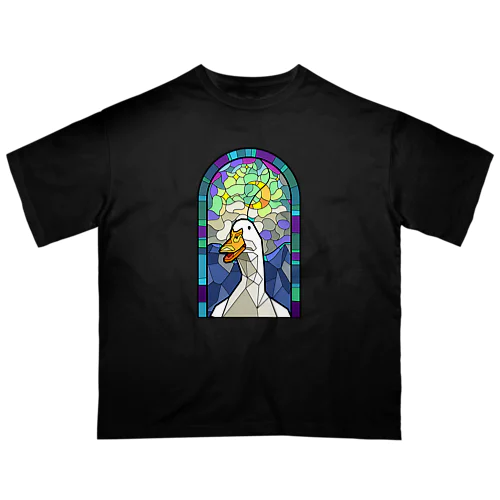 聖ダック教会２ オーバーサイズTシャツ