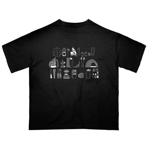 キャンプの道具B オーバーサイズTシャツ