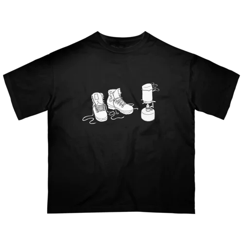 靴を脱いで湯を沸かすC Oversized T-Shirt