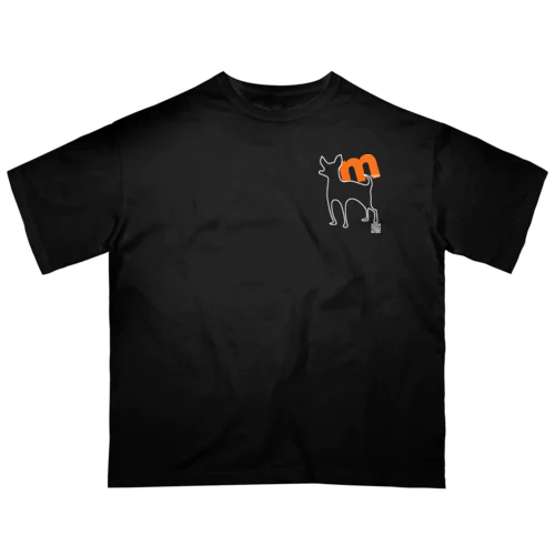 minipin QRコード Goods！濃色！ Oversized T-Shirt