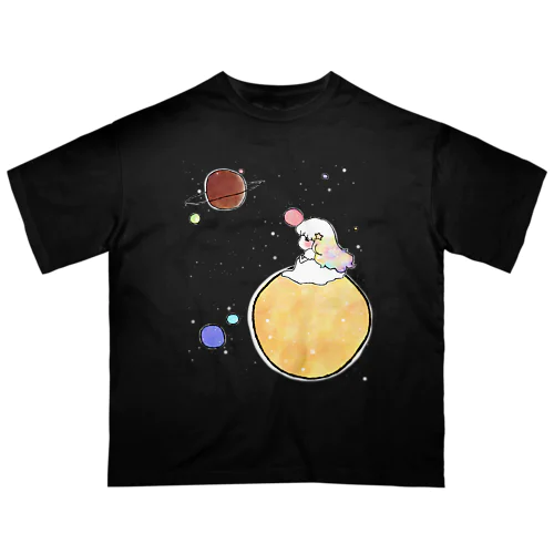 銀河詩ローズ Oversized T-Shirt
