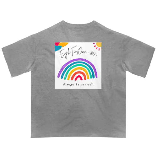 Rainbow オーバーサイズTシャツ