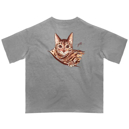 ベンガル猫のジルちゃん Oversized T-Shirt
