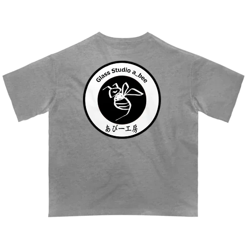あびー工房（a_bee）ロゴグッズ Oversized T-Shirt