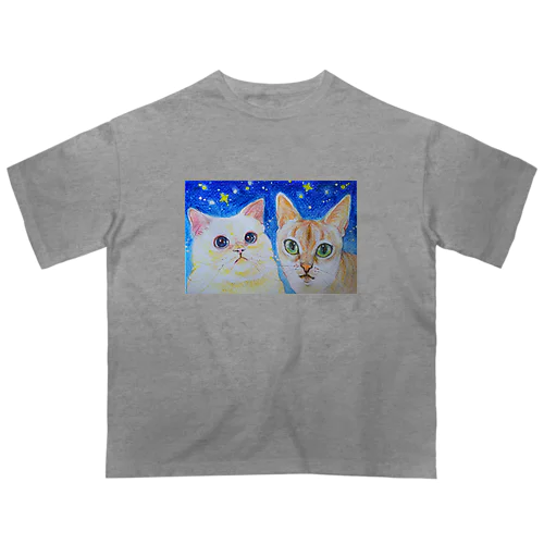 『夜のお散歩』 オーバーサイズTシャツ