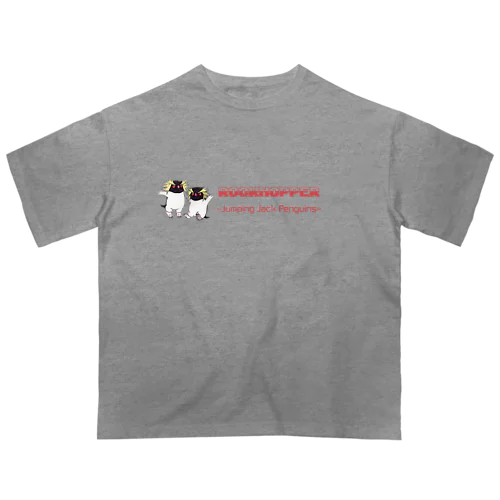 ロックホッパー×ピクセルロゴ オーバーサイズTシャツ