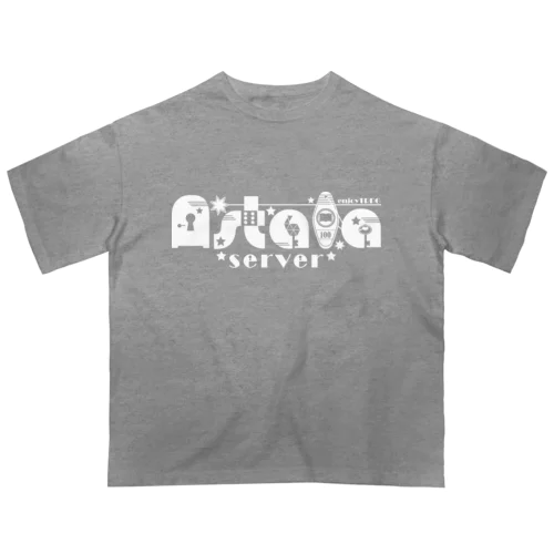 Astala鯖ロゴ Oversized T-Shirt