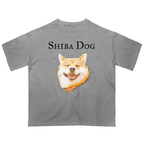 柴犬tee Oversized T-Shirt