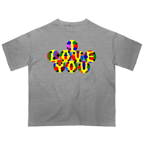 〇文字『I Love you h.t.』 オーバーサイズTシャツ