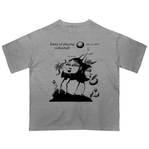 バレーボールの妖精-p Oversized T-Shirt