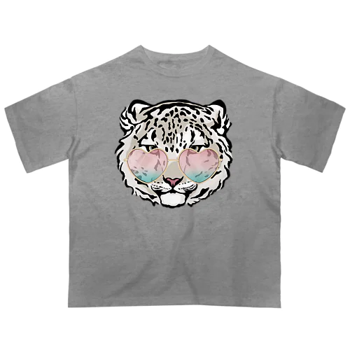 Snow Leopard Oversized T-Shirt