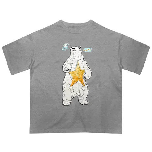 Polar Star Bear !! オーバーサイズTシャツ