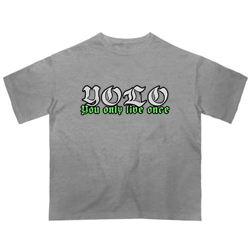 ＹＯＬＯ(グリーン) オーバーサイズTシャツ