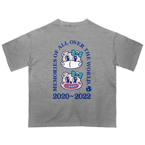 MEMORIES OF ALL OVER THE WORLD.【color】 Oversized T-Shirt