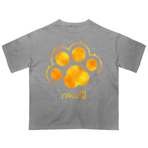 肉球をモチーフにしたオリジナルブランド「nikuQ」（猫タイプ）です オーバーサイズTシャツ