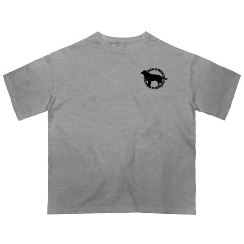 Bernese Mountain Dog Design03 バーニーズマウンテンドッグ オーバーサイズTシャツ