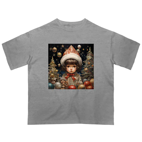 星降る夜のクリスマスイノセンス Oversized T-Shirt