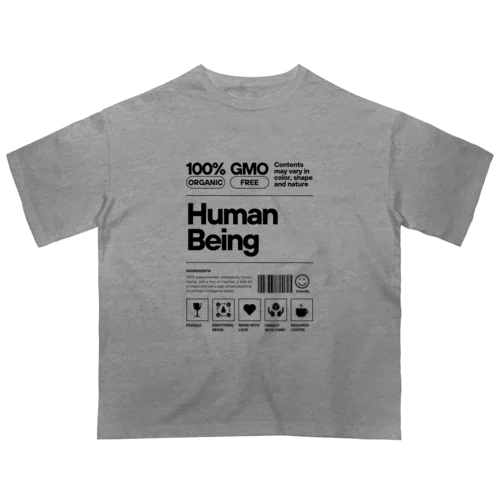 マニュアル（人類） オーバーサイズTシャツ