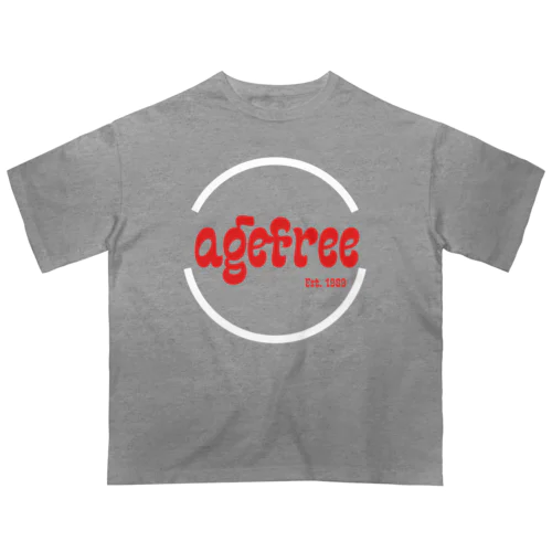 agefreeロゴ Oversized T-Shirt