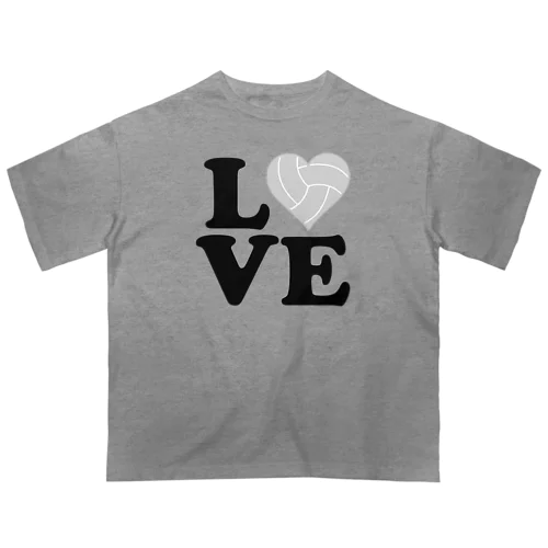 「ＩLOVE バレーボール」 Oversized T-Shirt