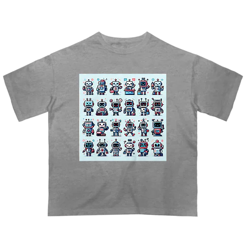 ロボットいっぱい２！ オーバーサイズTシャツ