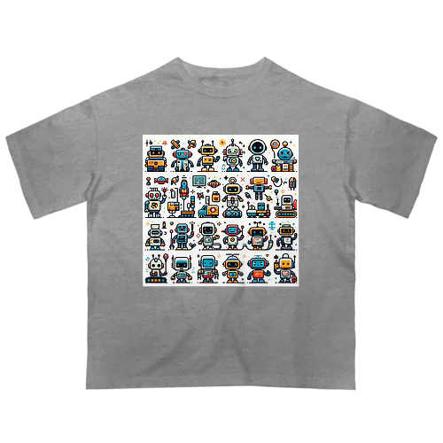 ロボットいっぱい３！ オーバーサイズTシャツ