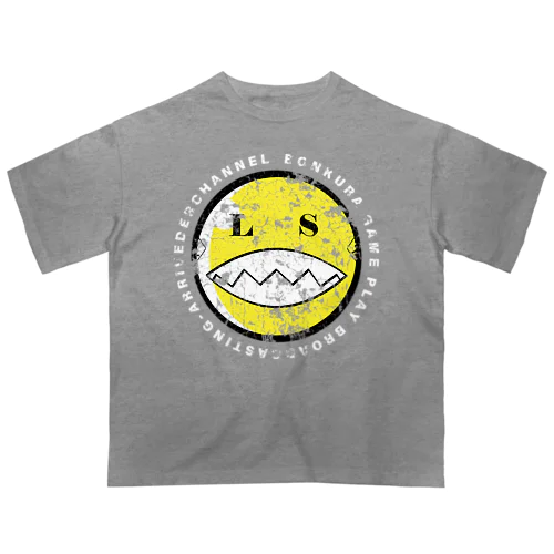 SMILE OLD PAINT2 Oversized T-Shirt