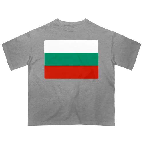 ブルガリアの国旗 オーバーサイズTシャツ