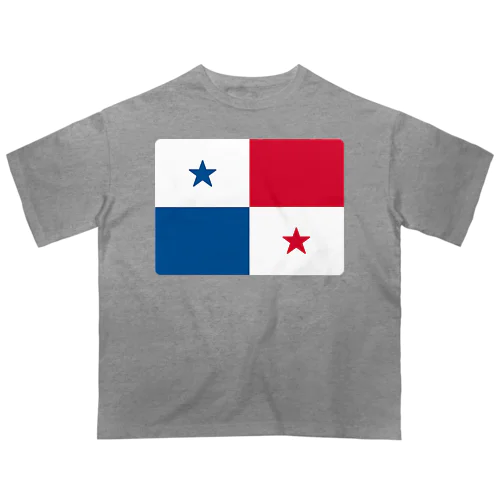 パナマの国旗 オーバーサイズTシャツ