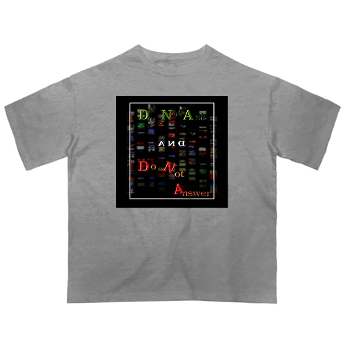 DNA and DNA オーバーサイズTシャツ