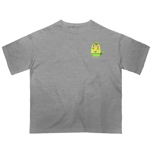 うるうる黄緑ジャンボ ② オーバーサイズTシャツ