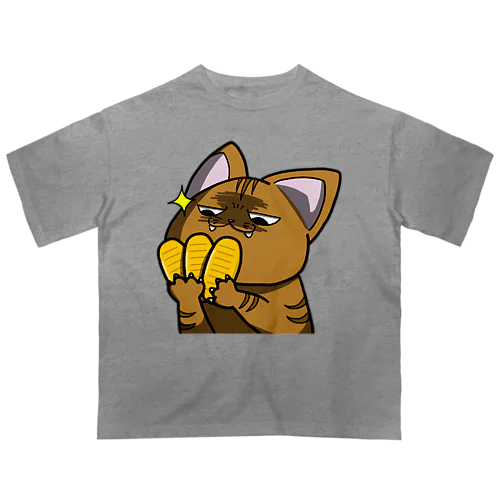 価値の分かる猫 Oversized T-Shirt