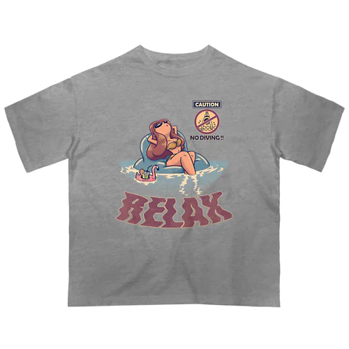 "RELAX" オーバーサイズTシャツ