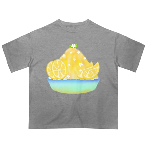 蜂蜜レモンかき氷 Oversized T-Shirt