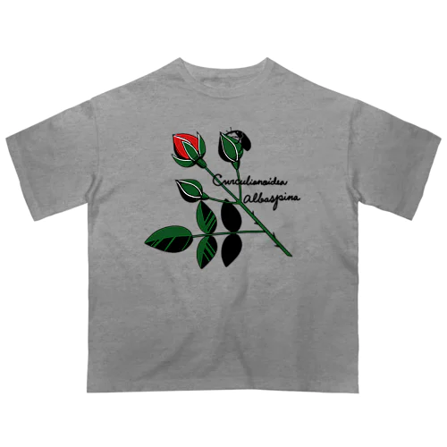 薔薇蕾のゾウムシ オーバーサイズTシャツ