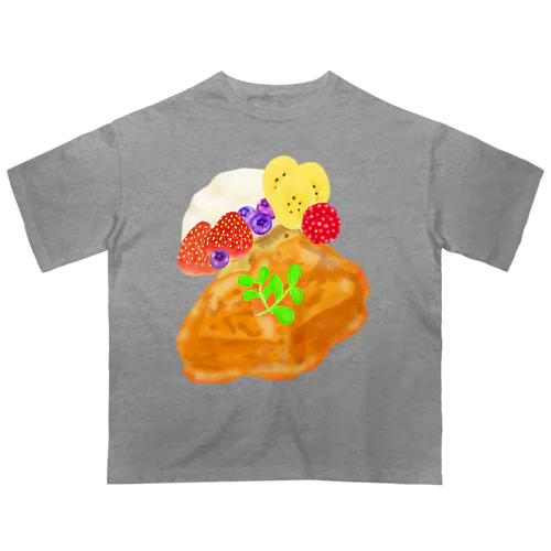 ベリーとクリームとフレンチトースト Oversized T-Shirt