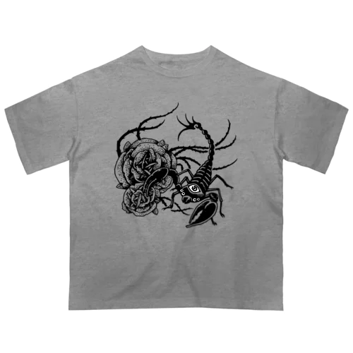 砂漠の薔薇蠍 オーバーサイズTシャツ