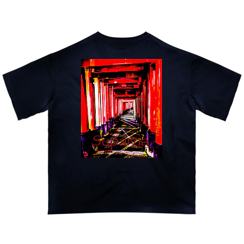 INARI 京景色 その弐 オーバーサイズTシャツ