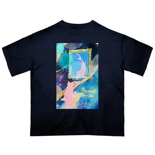 The world you see オーバーサイズTシャツ