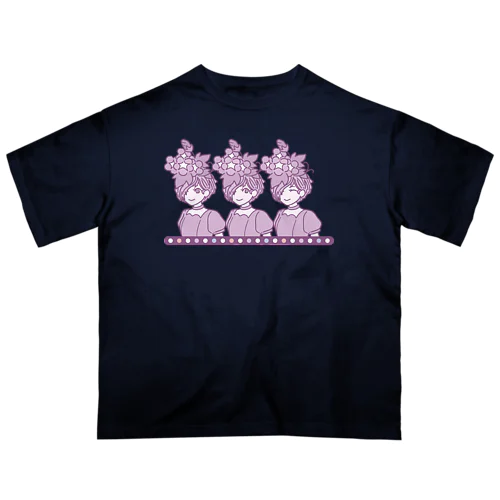 「朝顔ガール」ユカリパート Oversized T-Shirt