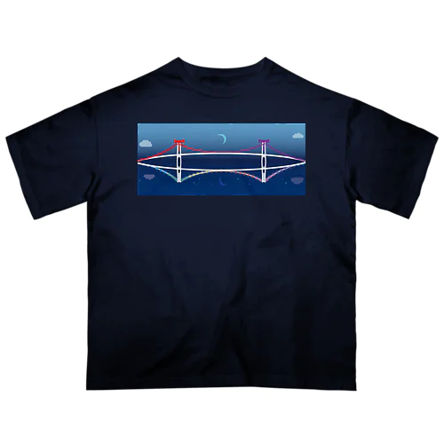 The Pearl Bridge×Corset Piercing Oversized T-Shirt
