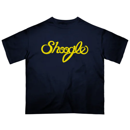 Shoogle(シューグル・週グル・週刊少年グルメ)ロゴ イエロー Oversized T-Shirt