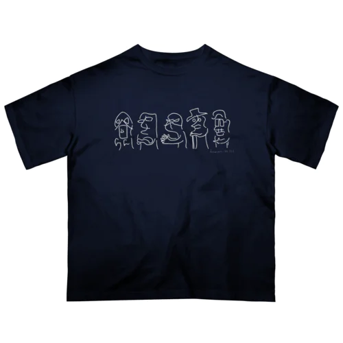 5人の変な奴ら Oversized T-Shirt